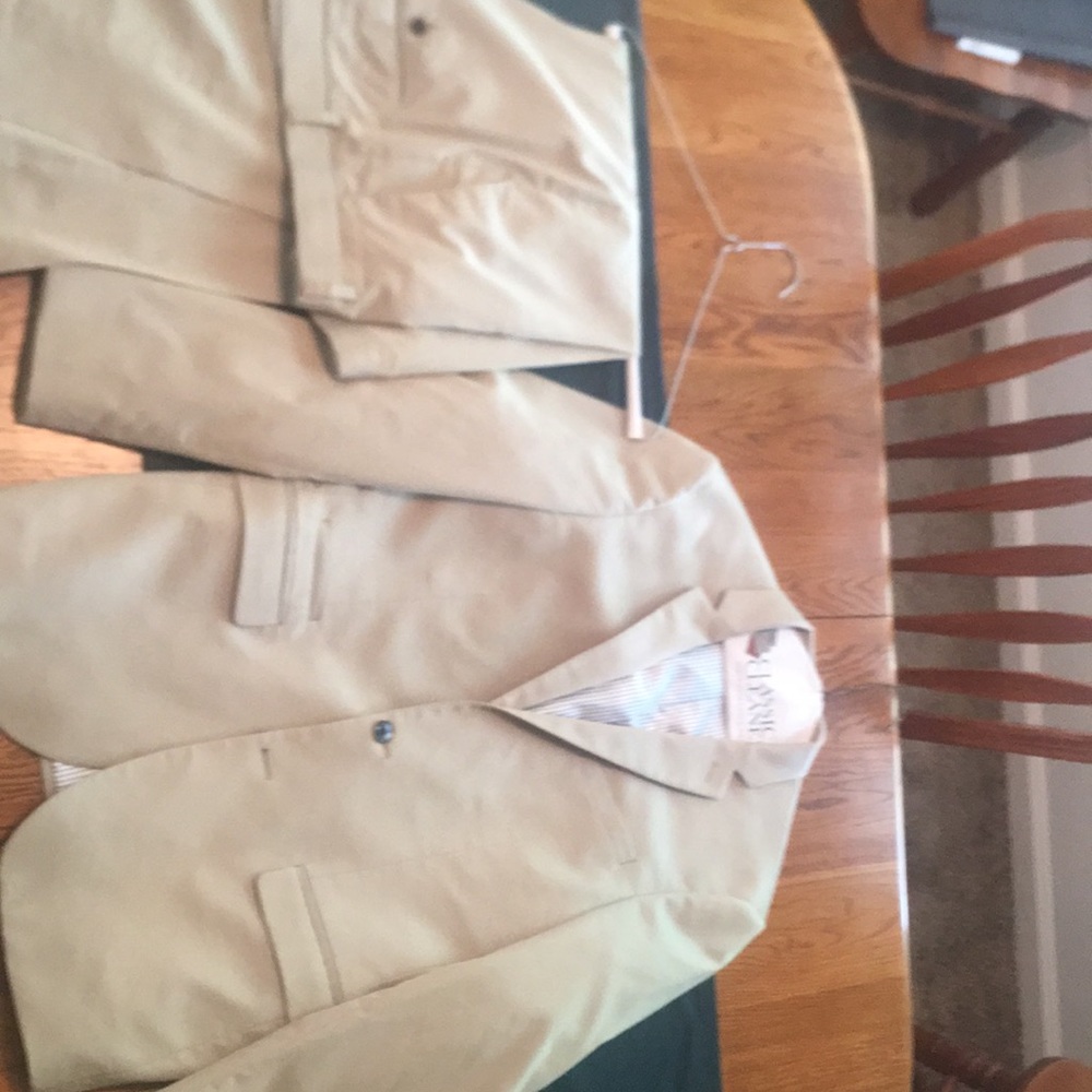 Khaki Suit by Express